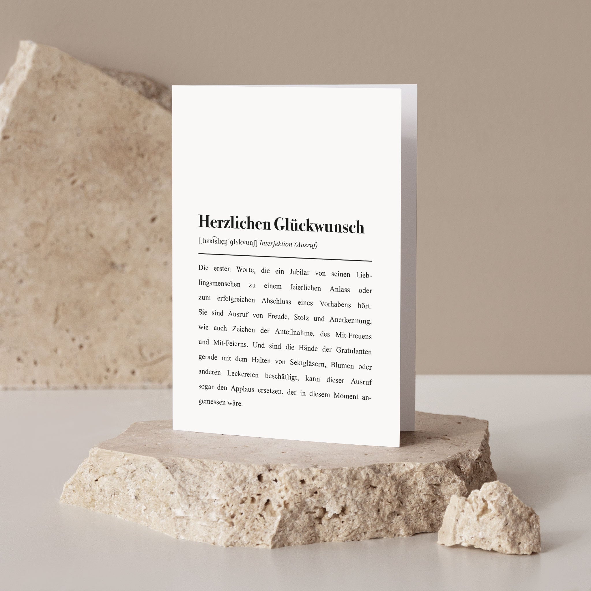 Alles Gute zum Jubiläum in der Firma!