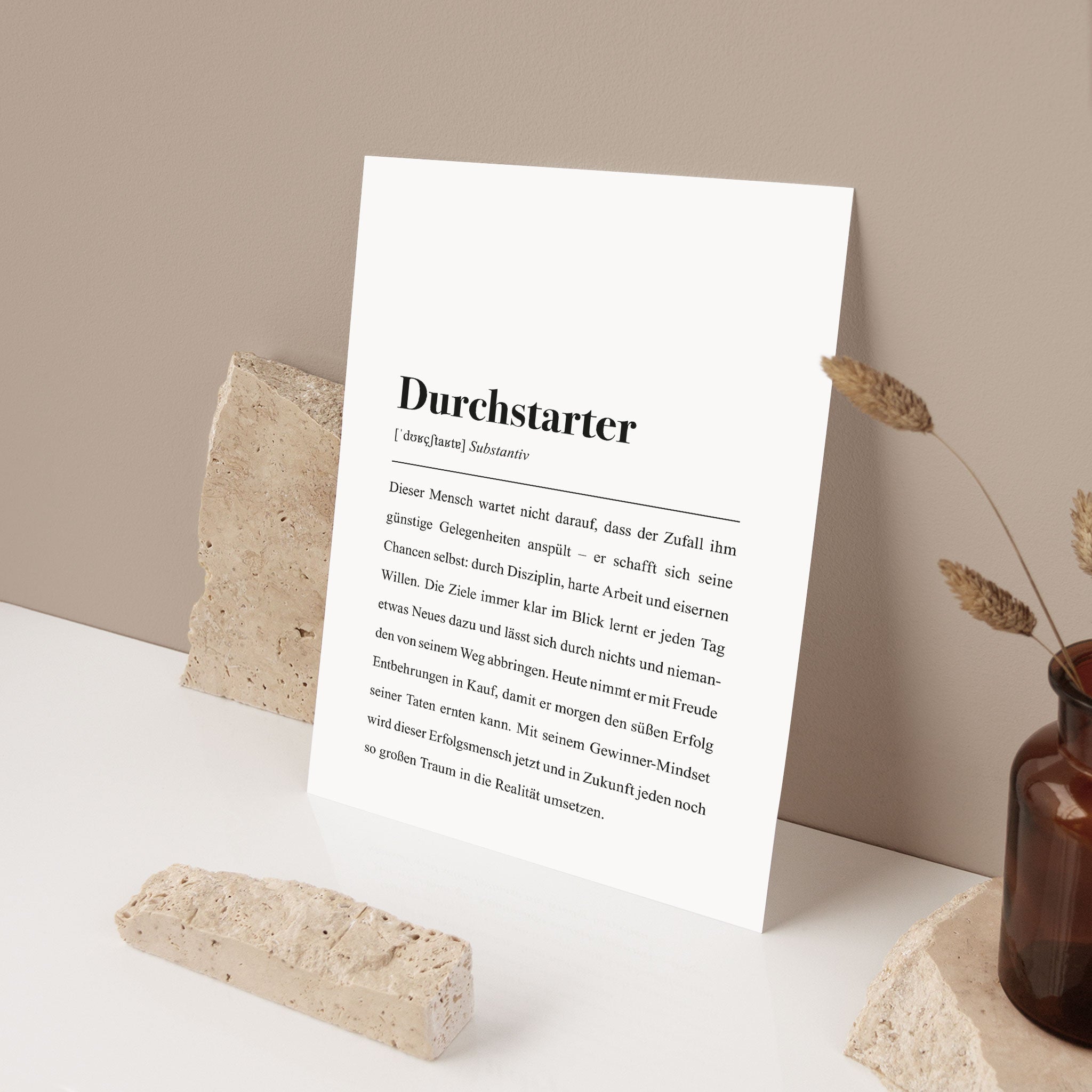 Cooles Zitat für Studium und Arbeitszimmer