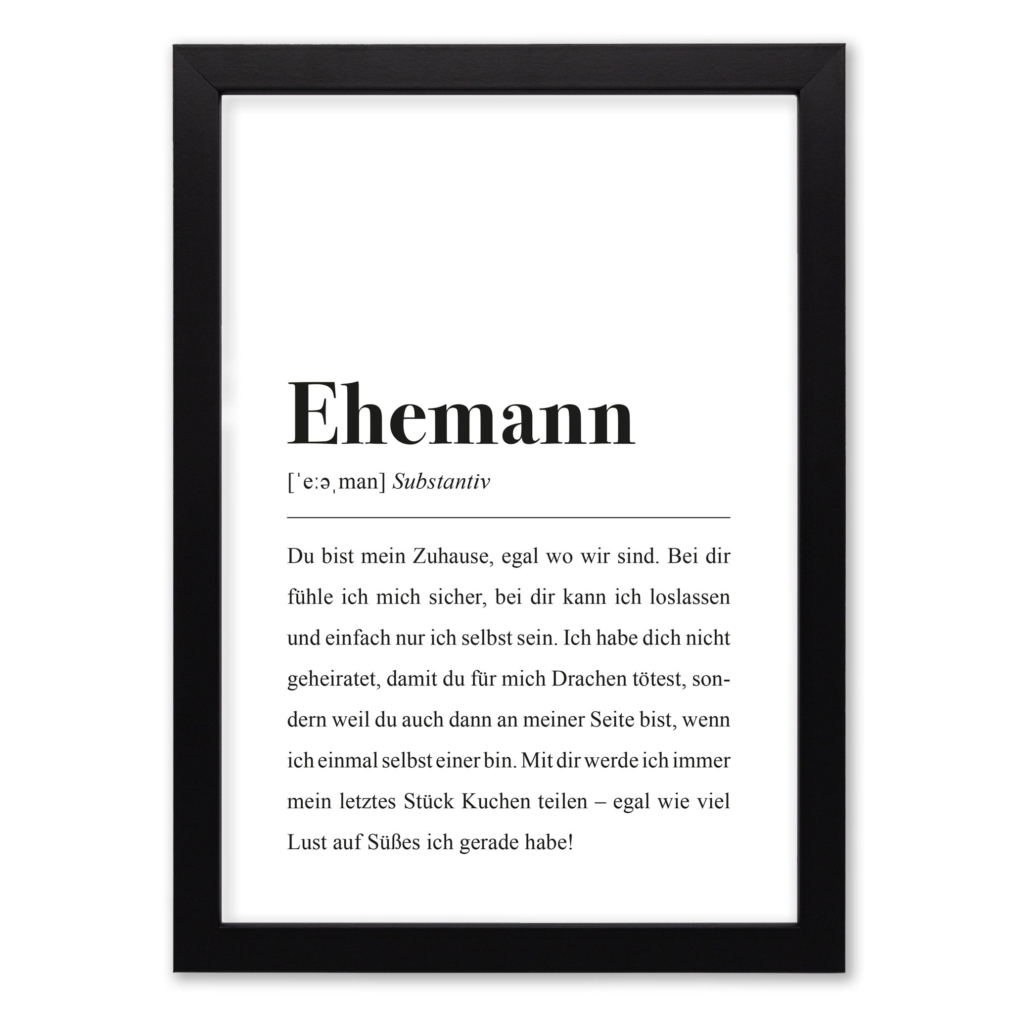 Ehemann Poster von aemmi