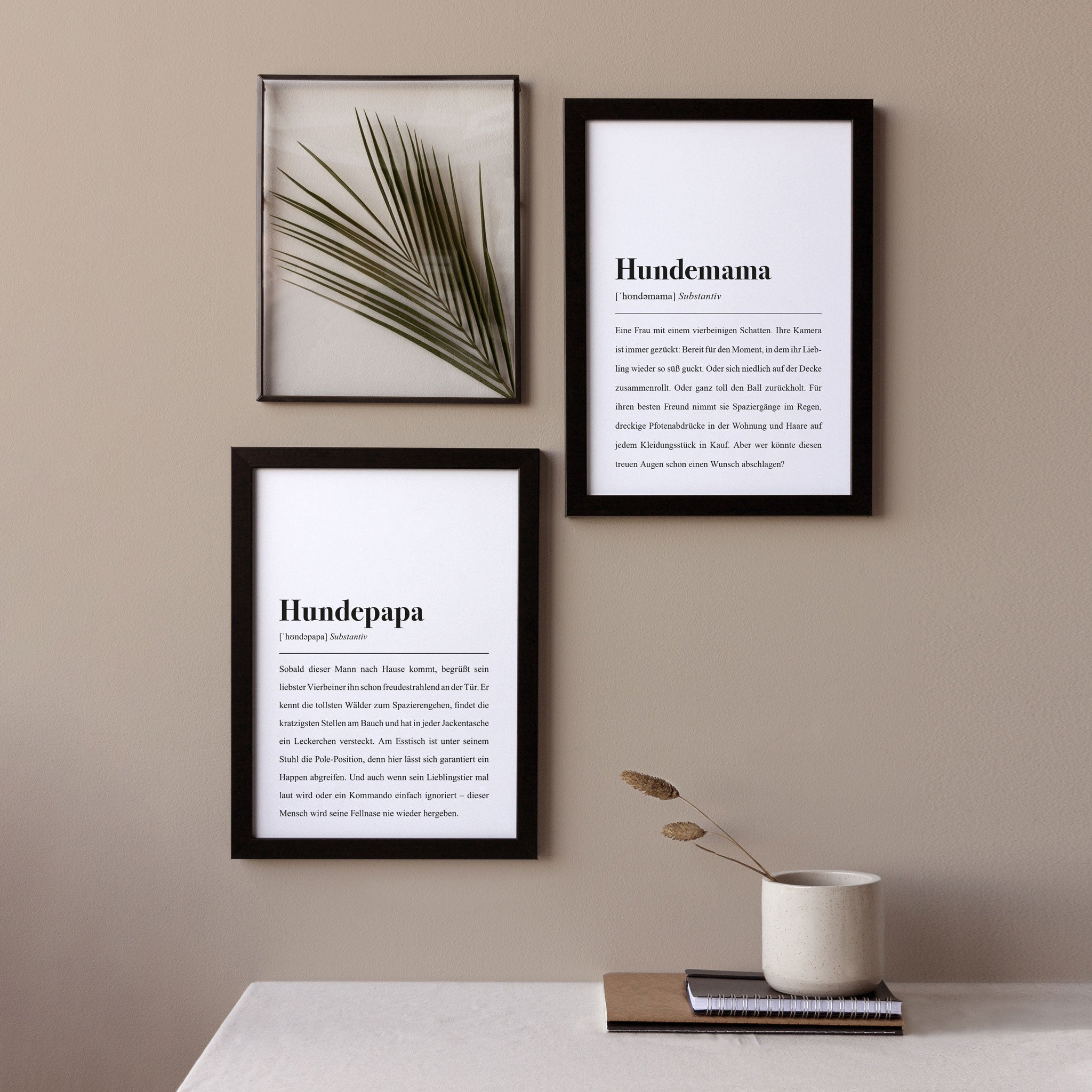 Hundepapa Definition Poster von aemmi