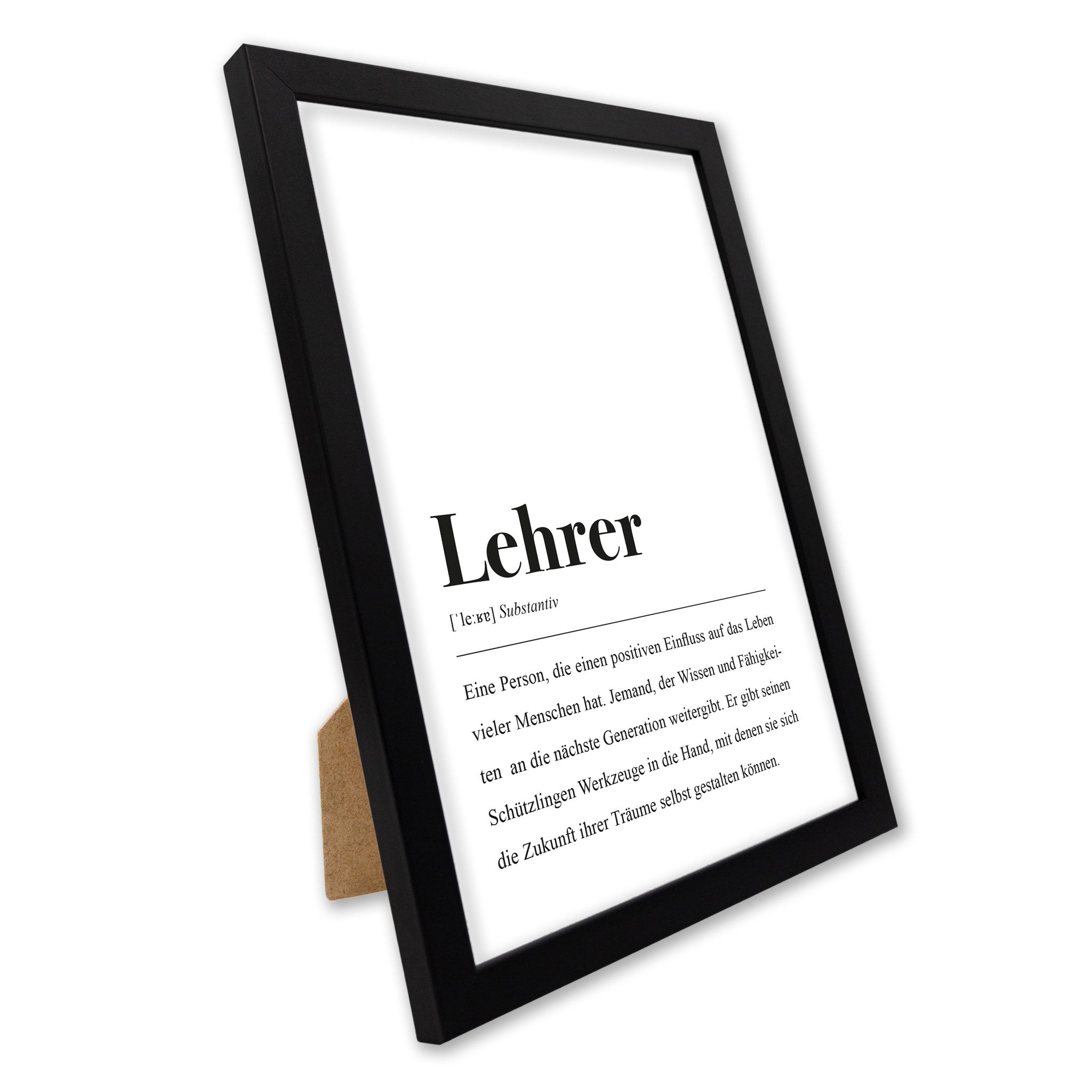 Lehrer Definitions-Plakat von aemmi