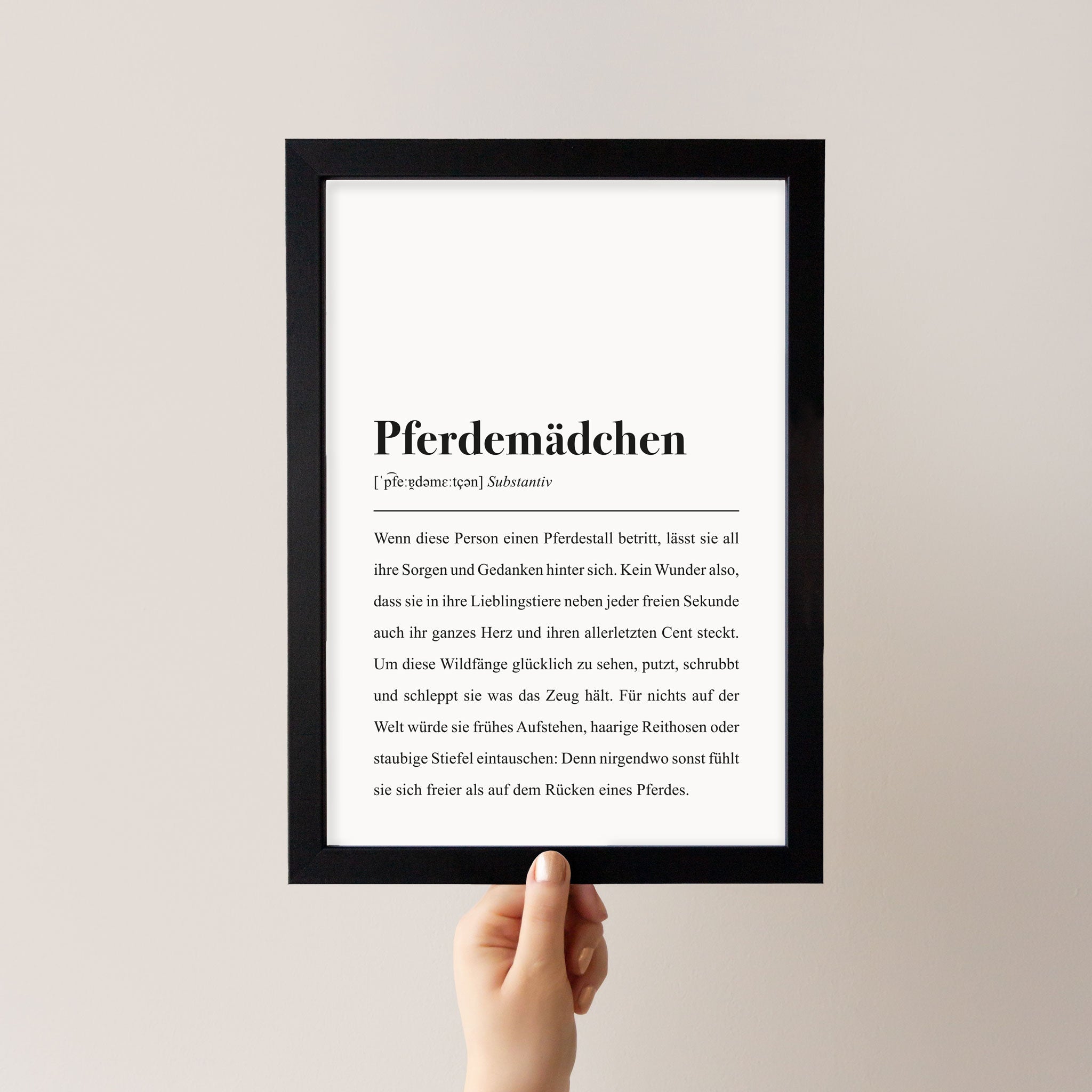 Dankeschön für Reitbeteiligung