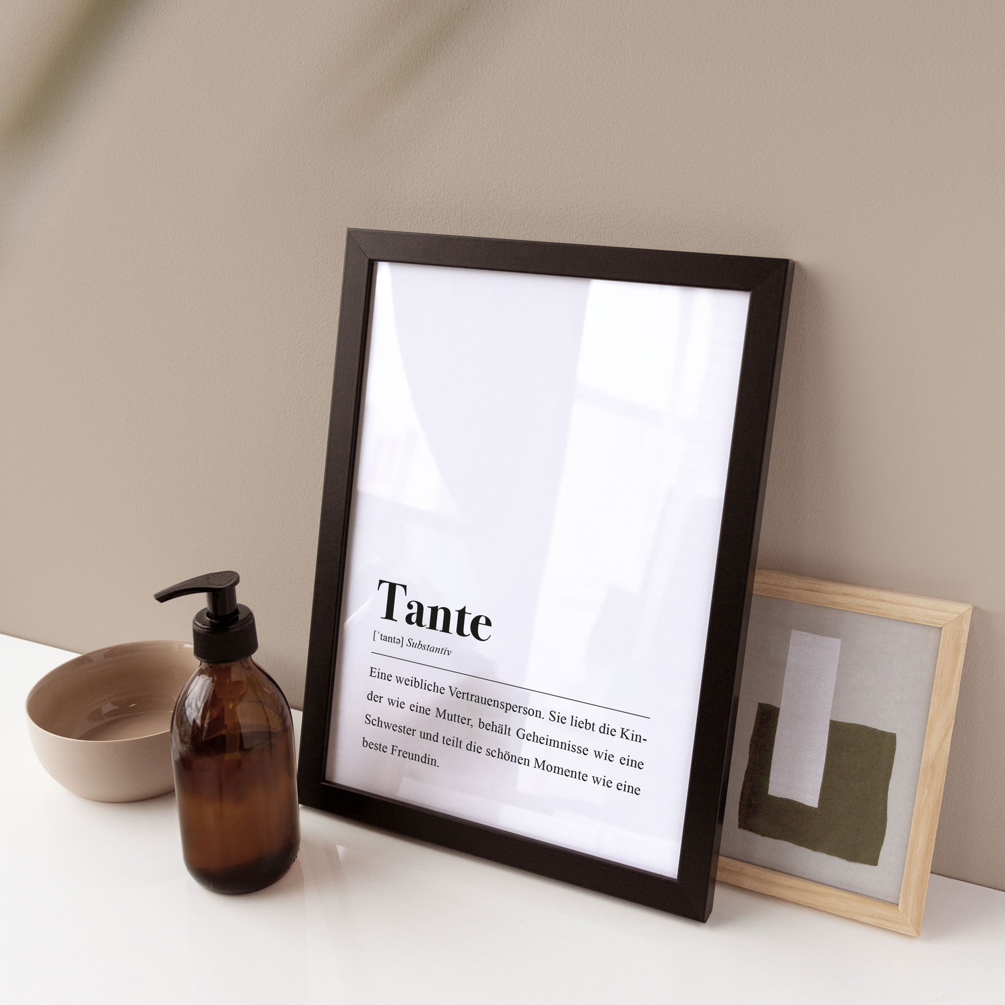 Tante Definition: Poster von aemmi