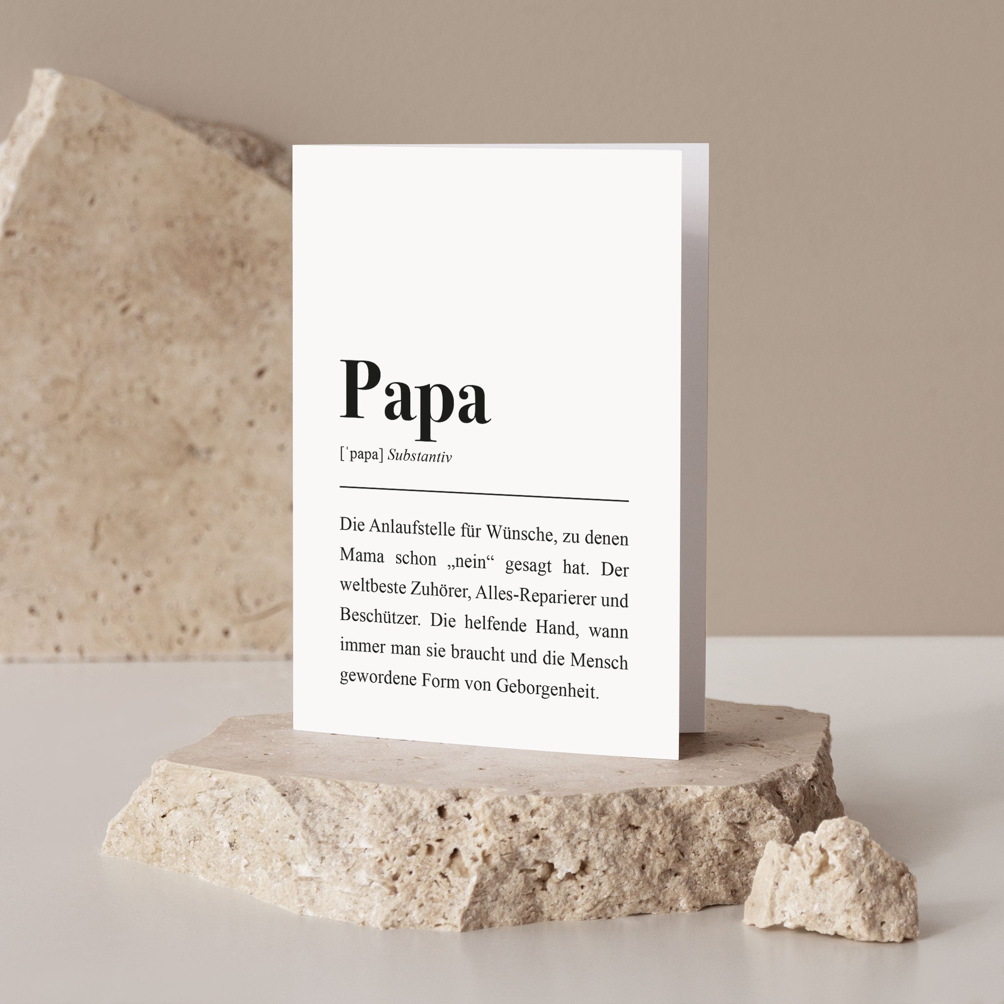Geschenkidee: Hallo Papa 2023