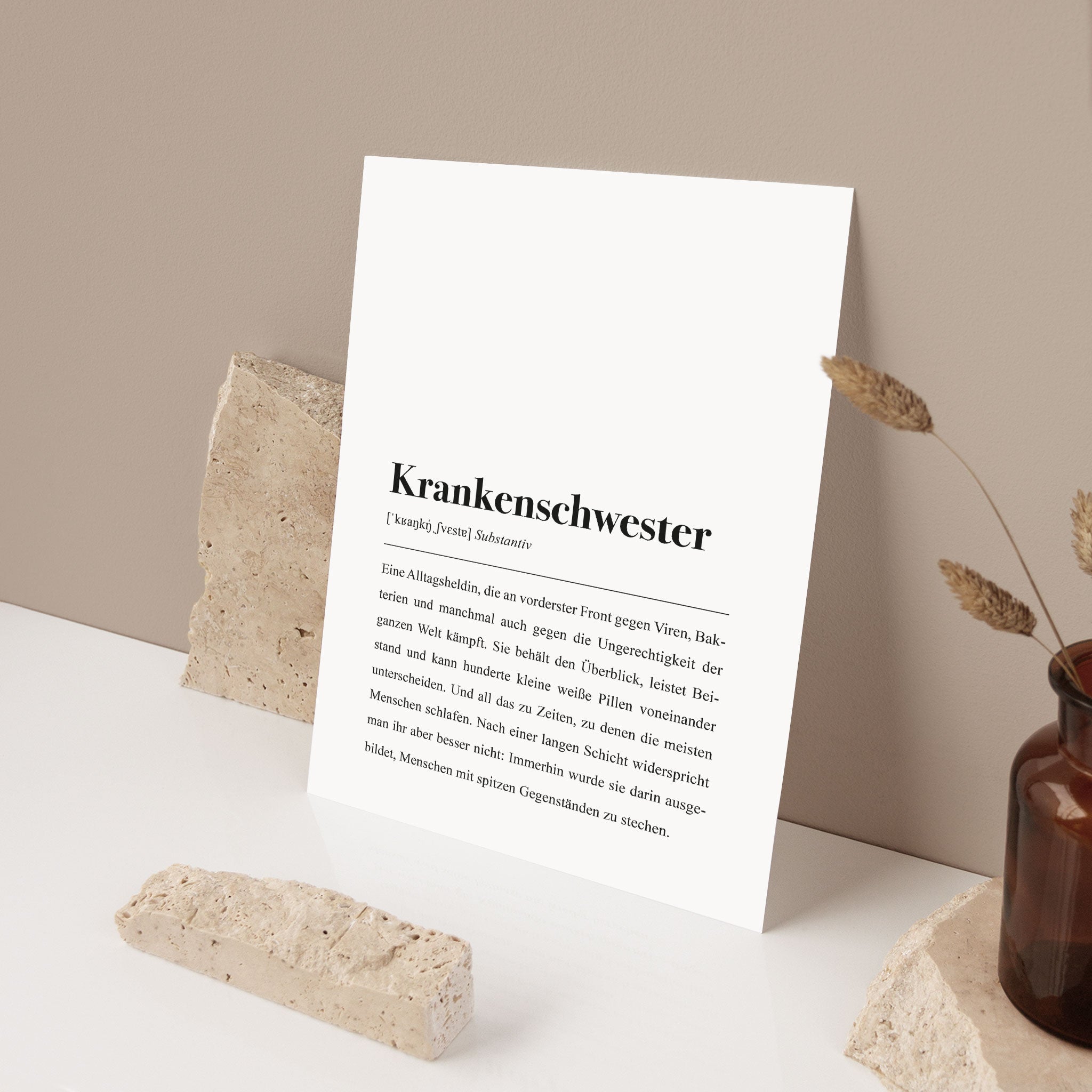 Deko für Schwesternzimmer