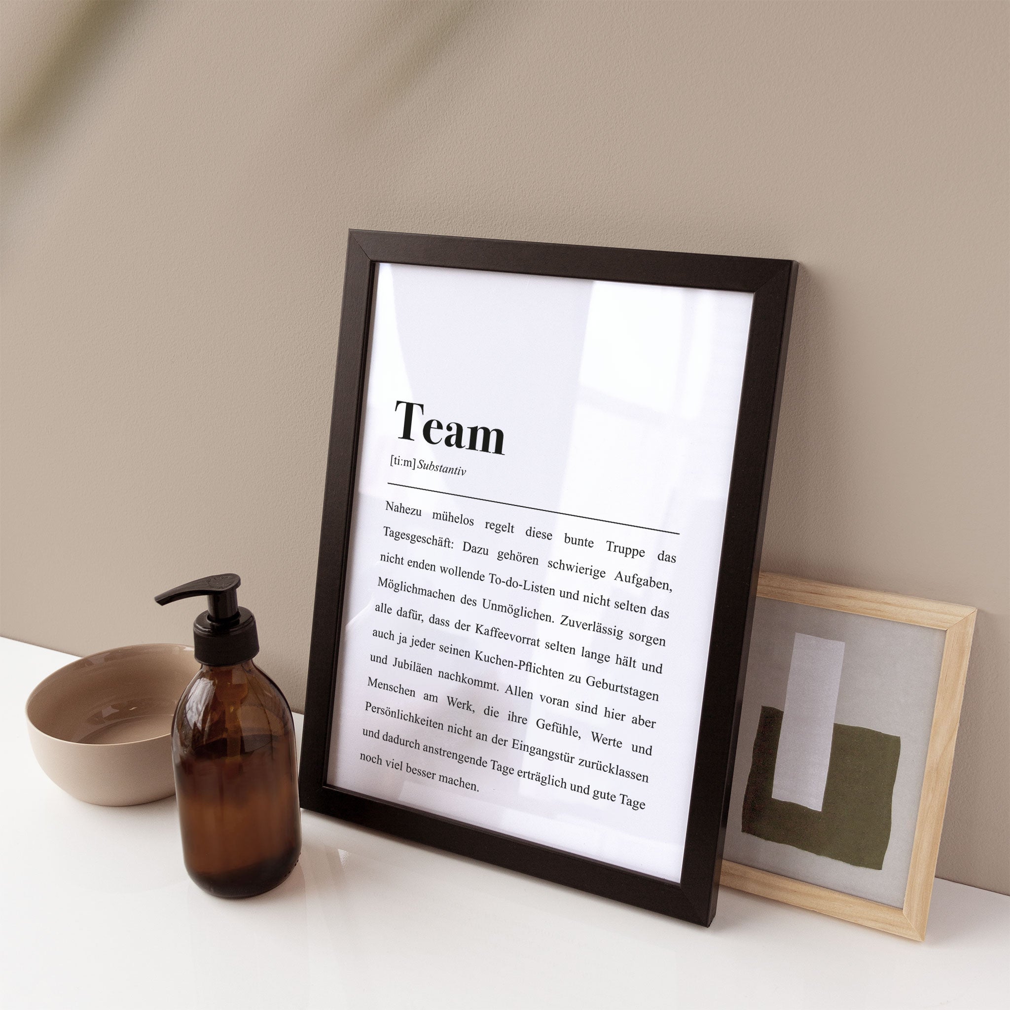 Team Definition: DIN A4 Poster
