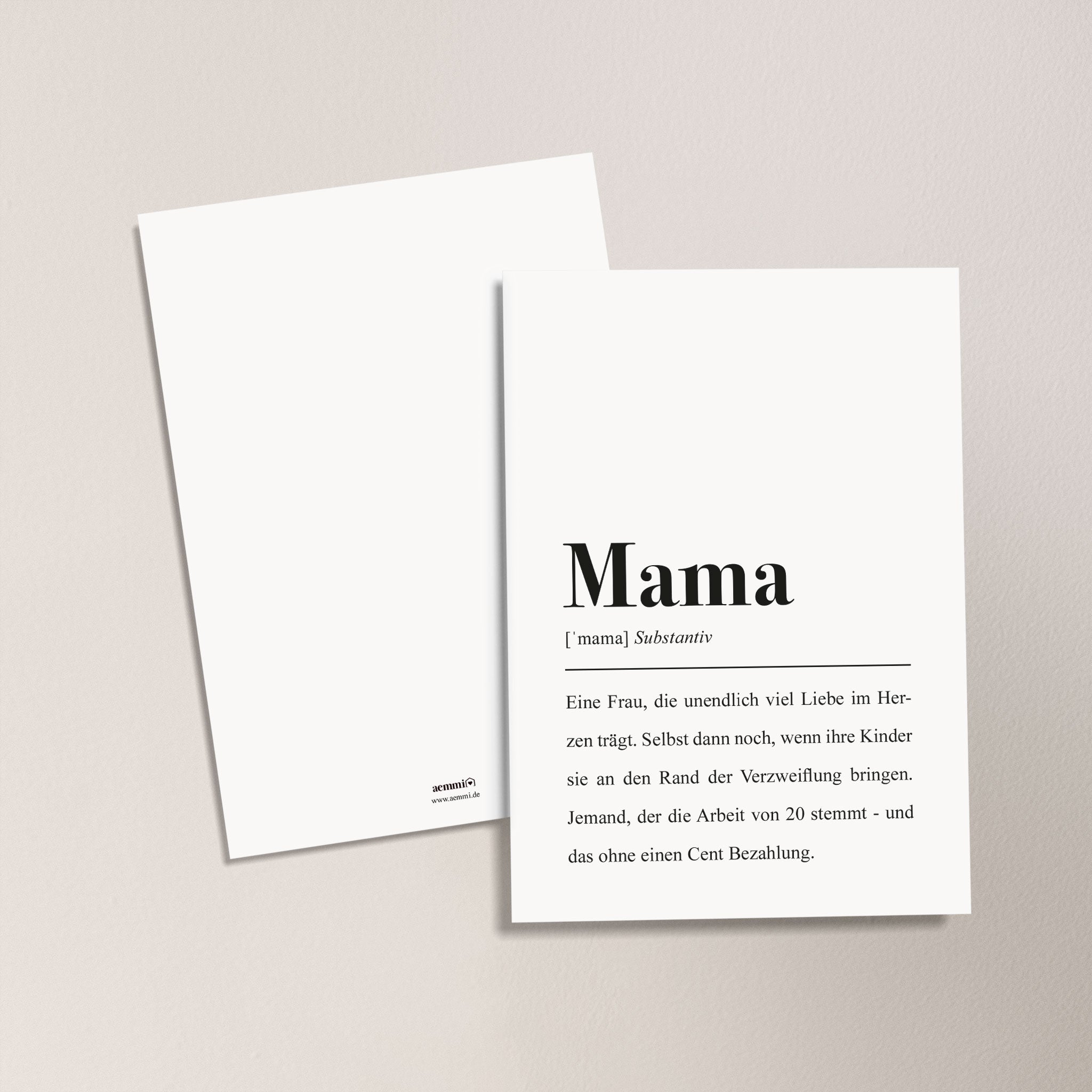 Idee für Muttertagsgeschenk: Mama ist die beste