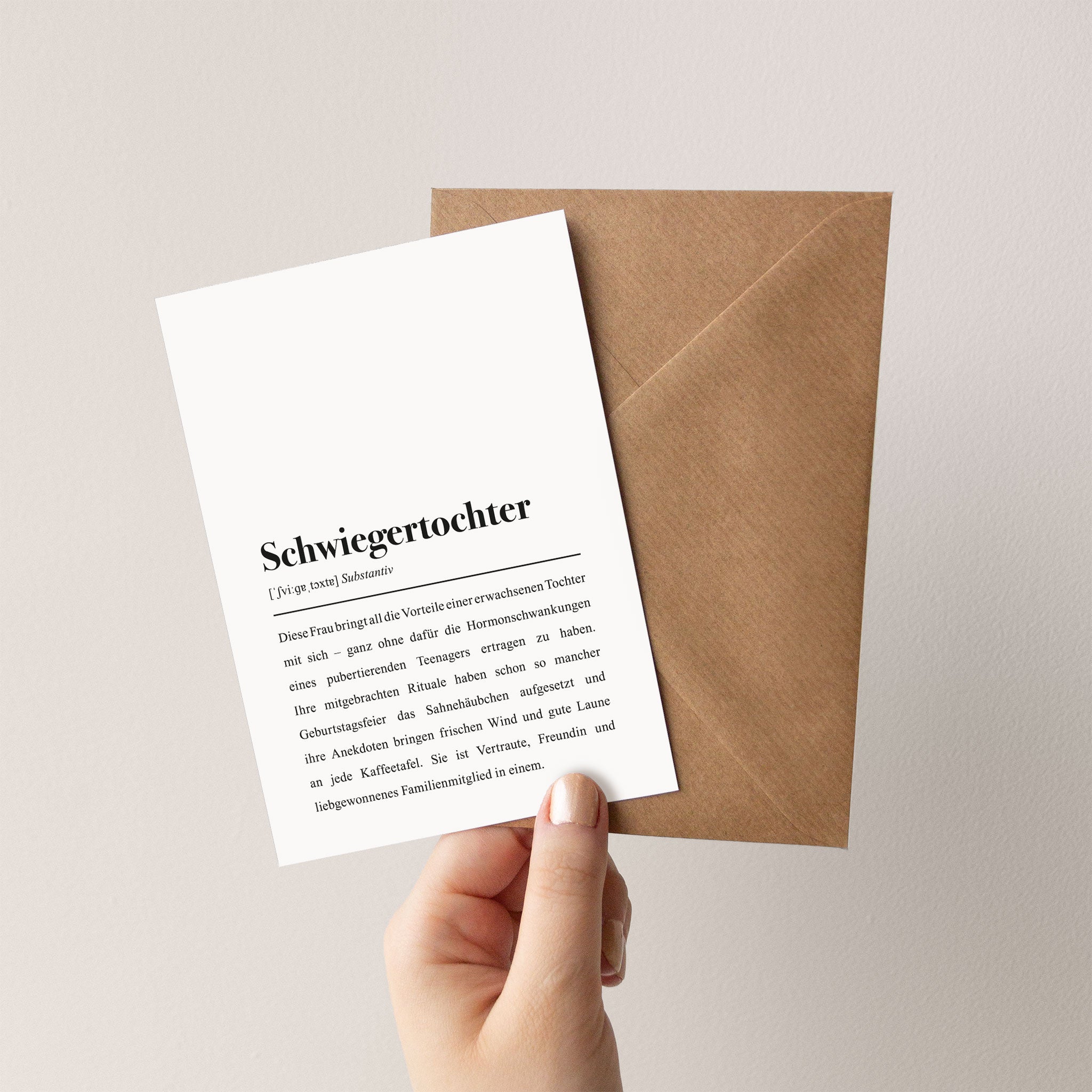 Was ist eine Schwiegertochter?