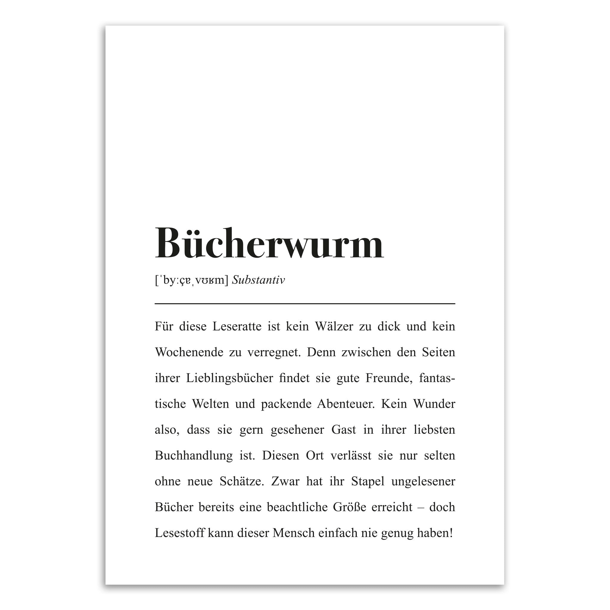 Geburtstagsgeschenk für Leute, die gerne lesen
