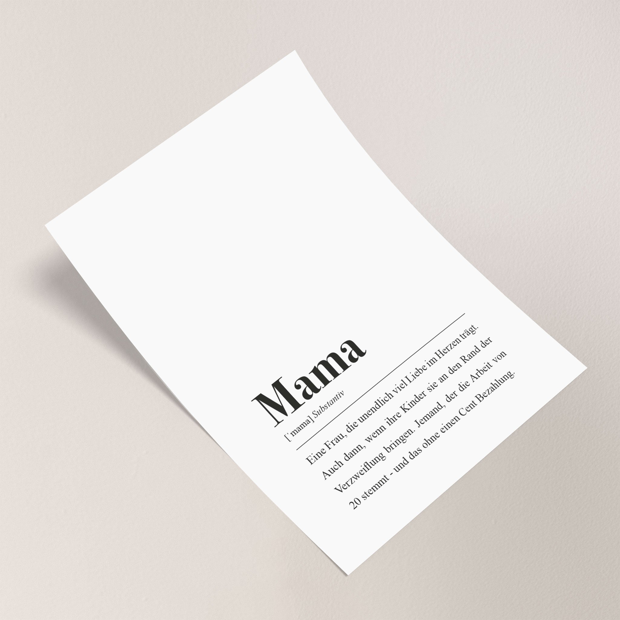 Danke Mama: bei der besten mama der welt bedanken
