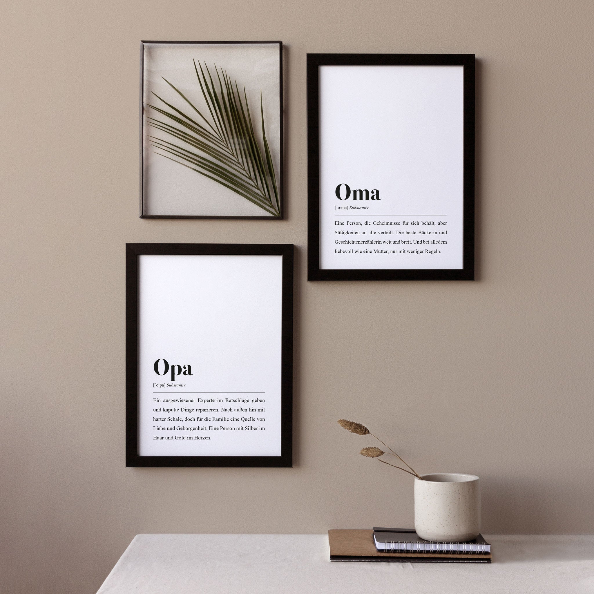 Definition Poster "Oma" und "Opa" von aemmi