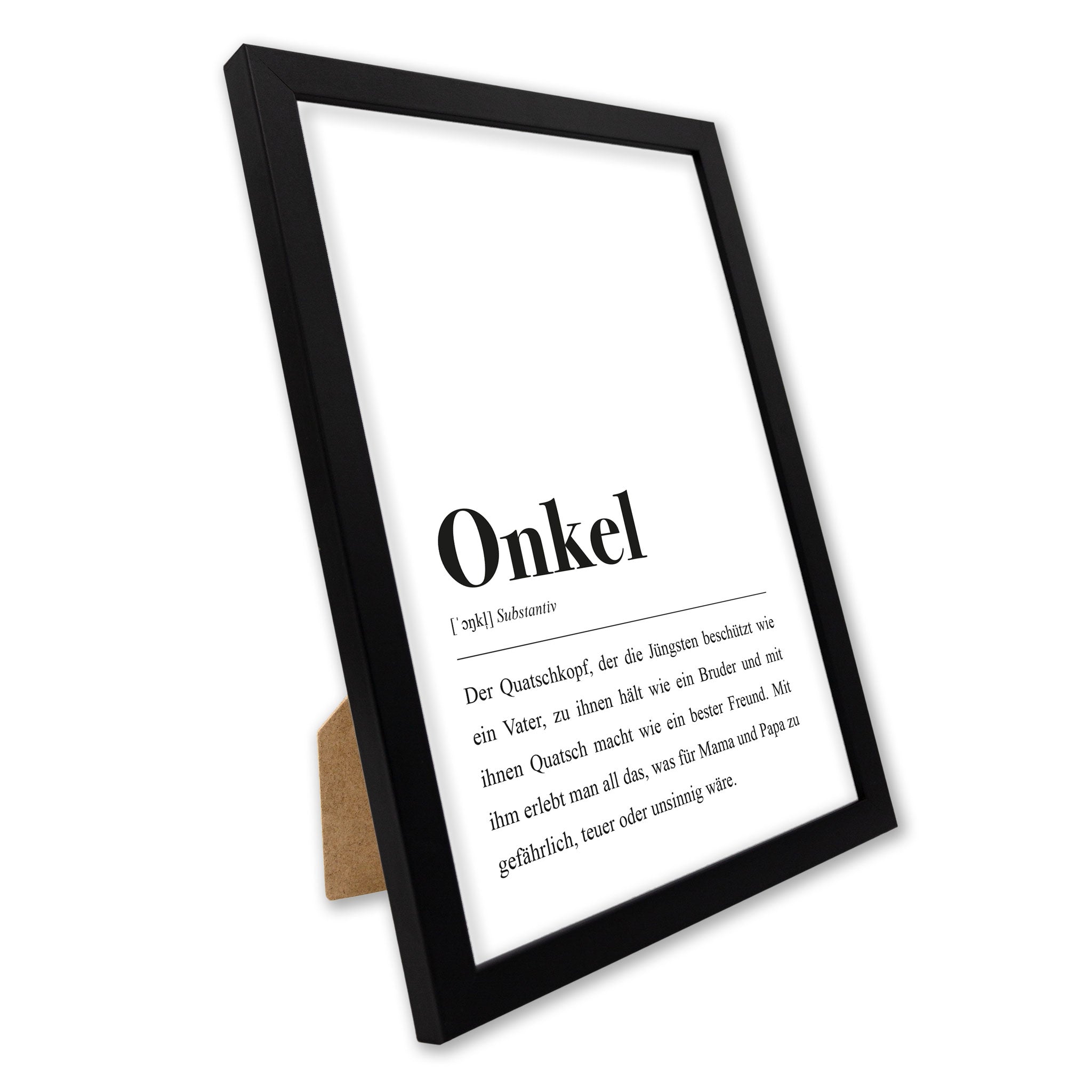 Onkel Definition Poster von aemmi