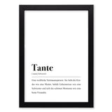 Tante Definition: Poster von aemmi