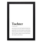 Tochter, Substantiv: Dieses Wesen ist eines der schönsten Geschenke der ganzen Welt.